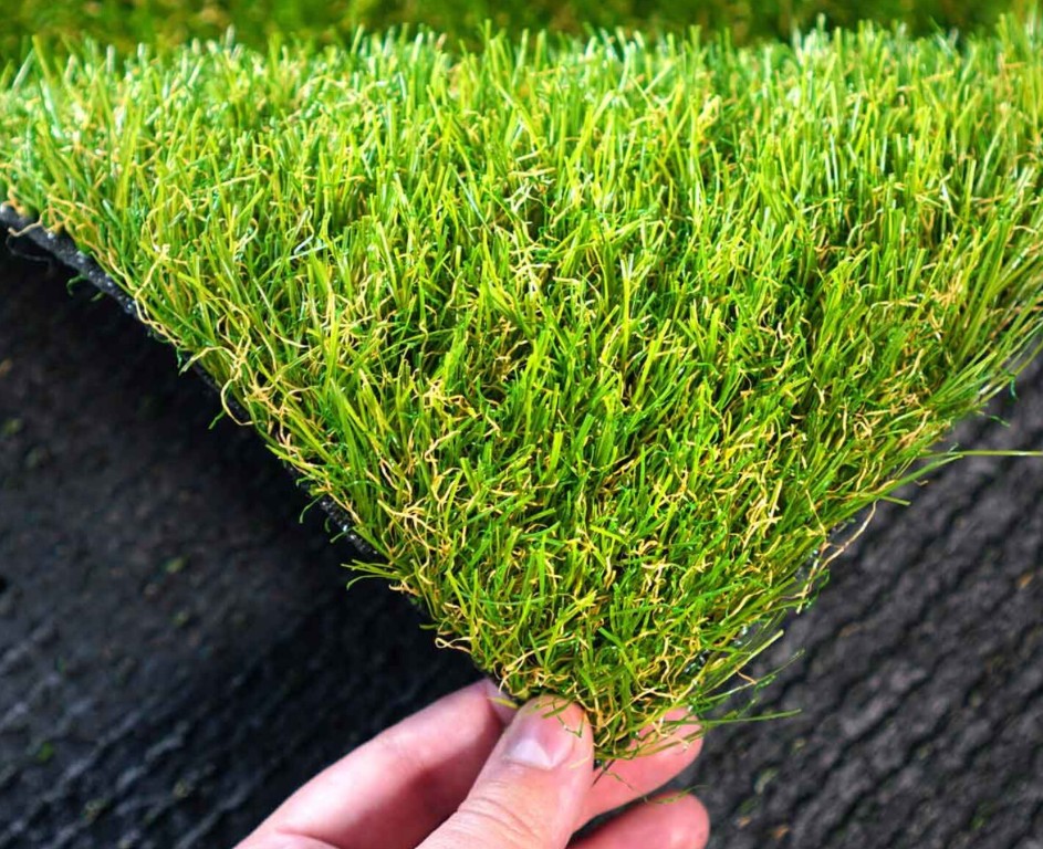 High-quality artificial grass sample showing texture in Waukegan, IL